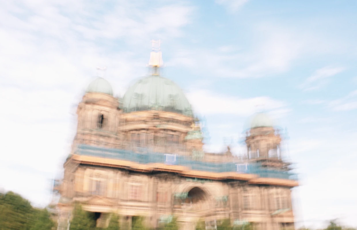 Blurry Berlin Cathedral